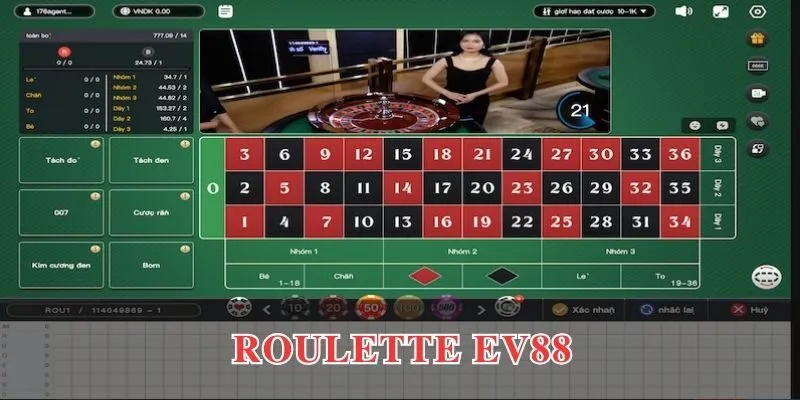 Roulette EV88 - Vòng Quay Bánh Xe Chất Nhất Châu Á 1 roulette ev88